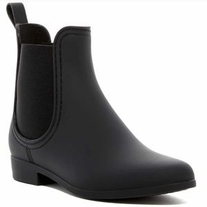 Jeffrey Campbell | Black Matte Rainboots